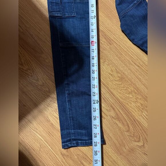 Vince Cargo Dark Wash Ankle Zipper Bottom Jeans - Size 28” - Picture 10 of 10